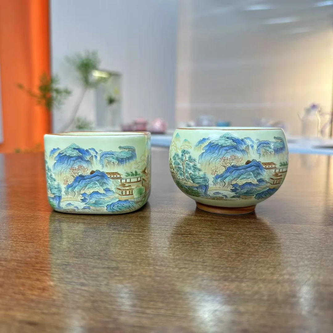 千里江山对杯@Z801