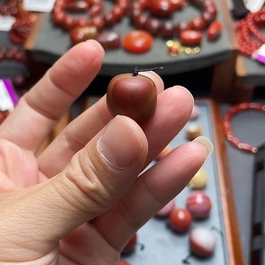 未镶嵌单珠15多样性发南红玛瑙