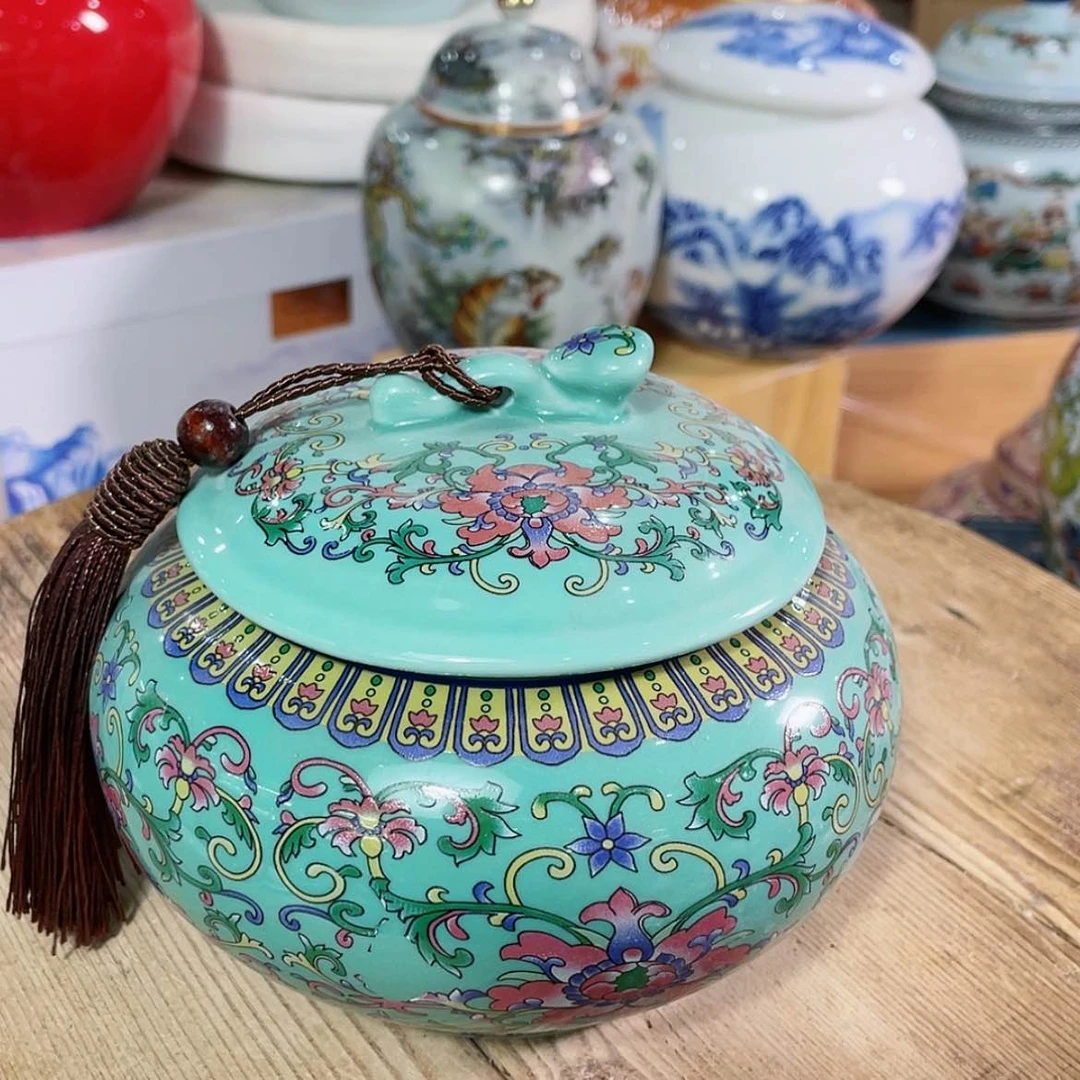 【闪购商品】罐陶瓷茶叶罐密封罐