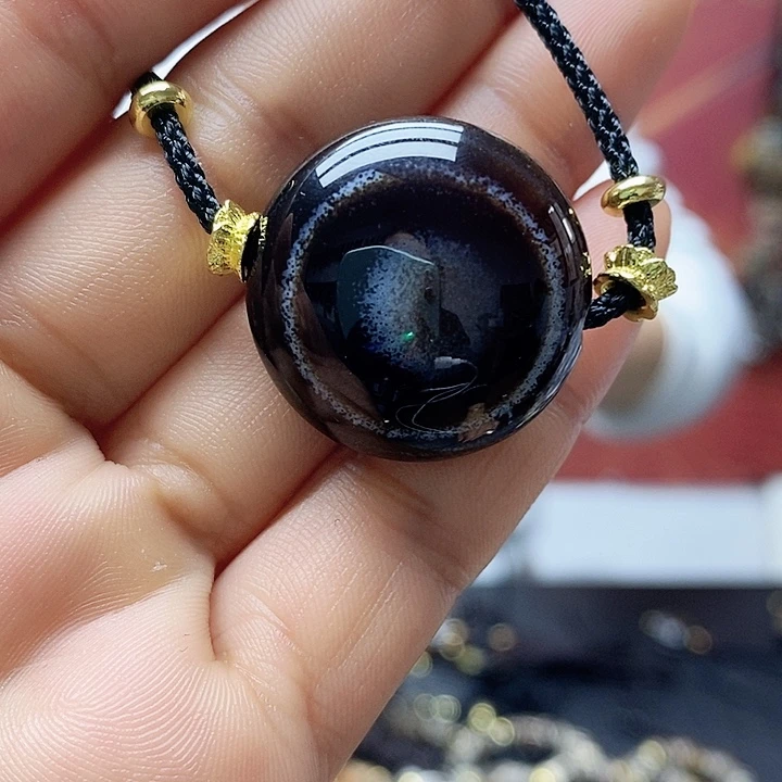 玛瑙/玉髓合金颈饰