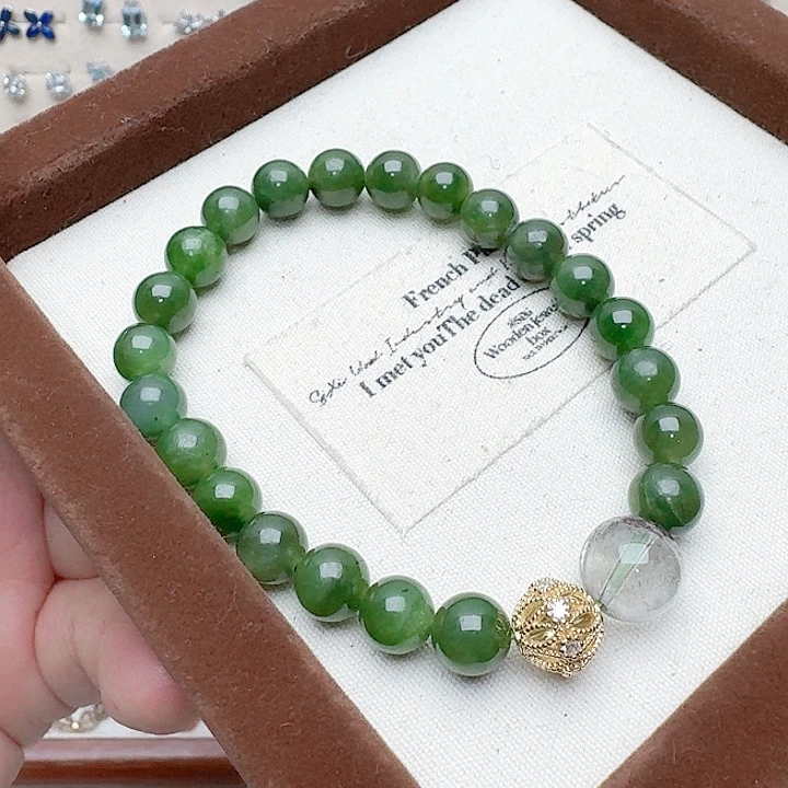 和田玉手链合金手链