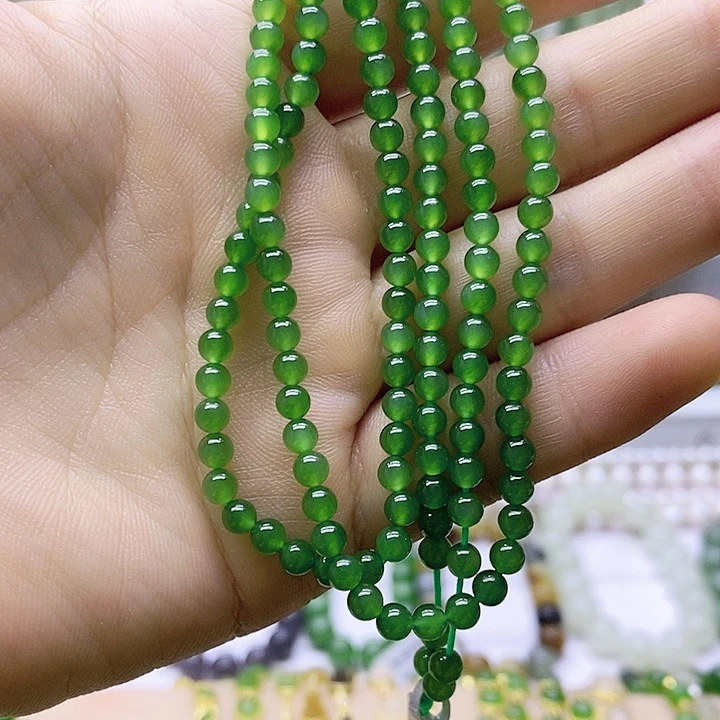 和田玉未镶嵌项链