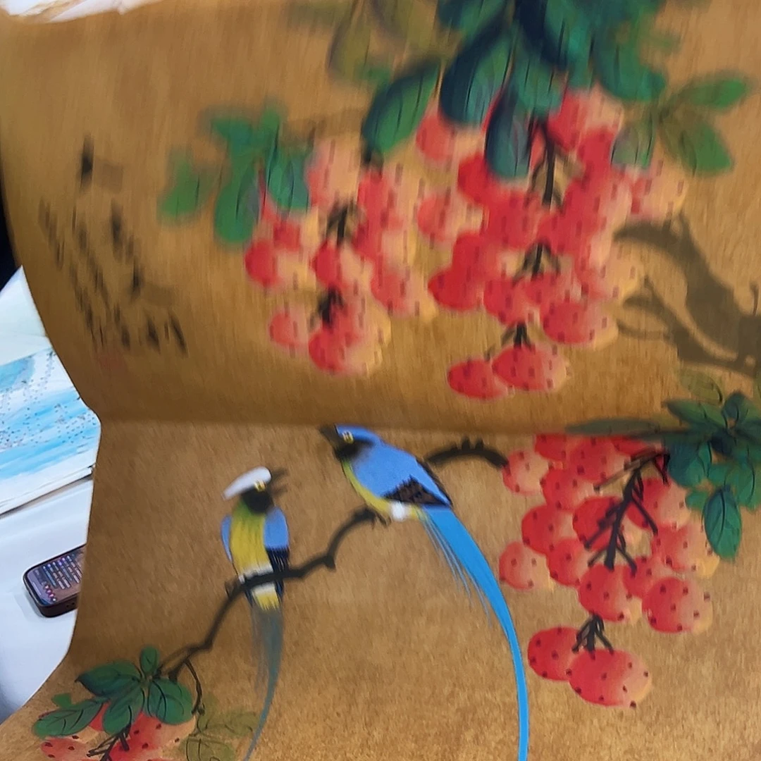 国画事事顺心如意万事如意