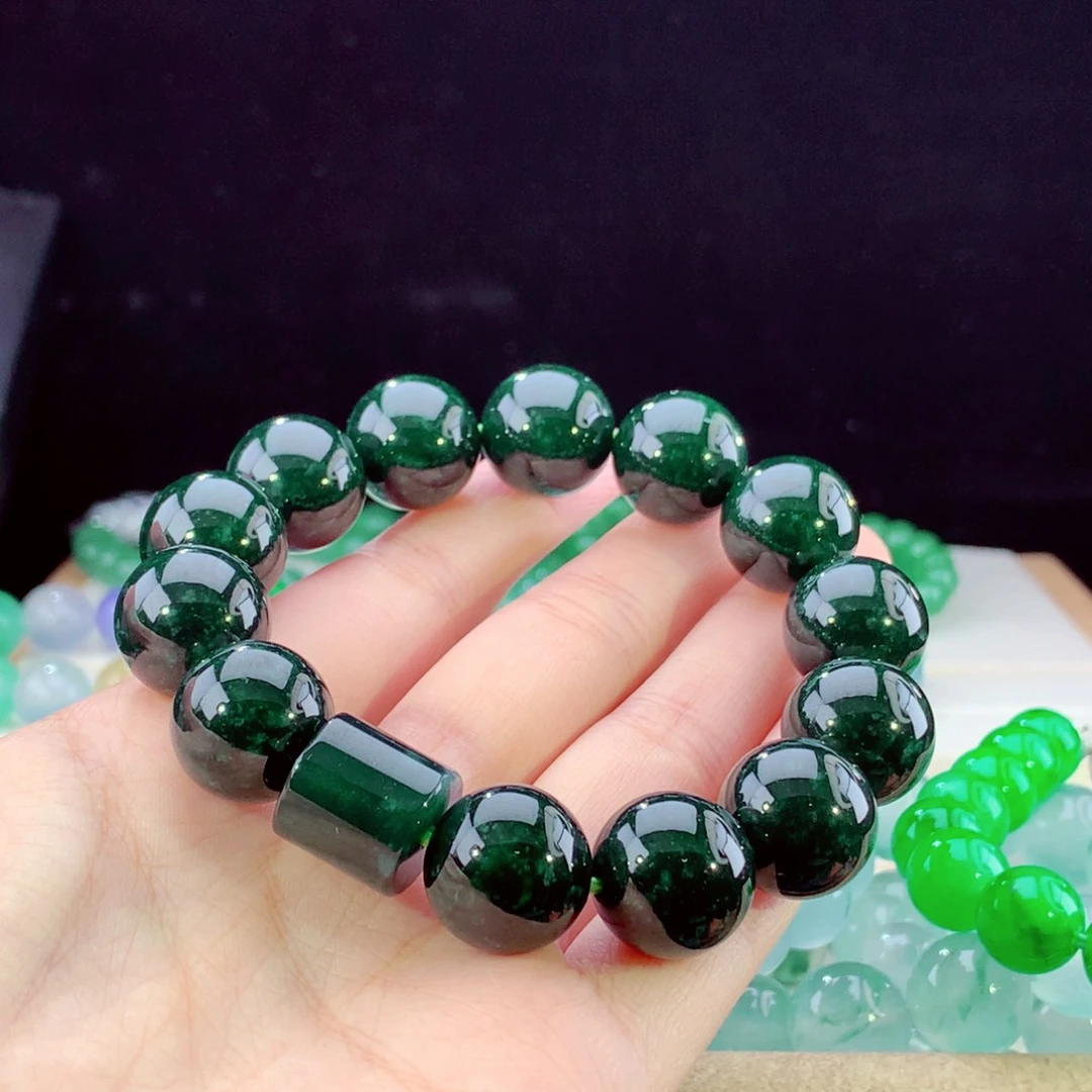未镶嵌手串翡翠天然翡翠