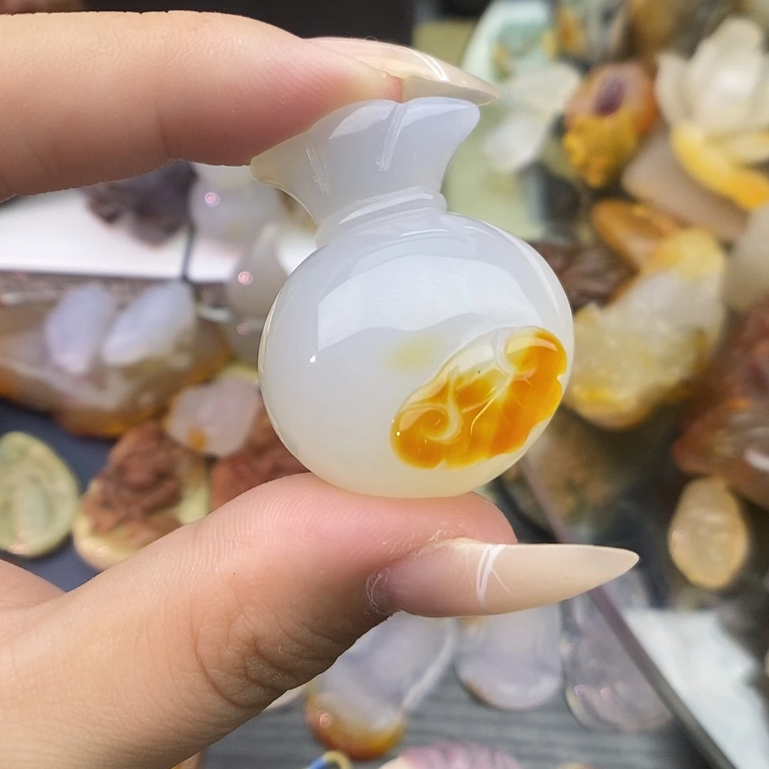 玛瑙/玉髓未镶嵌颈饰