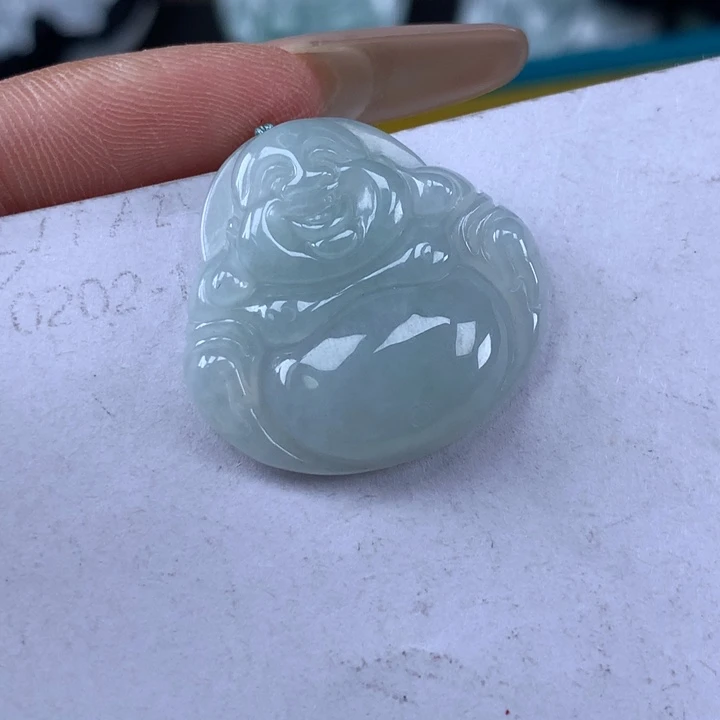 颈饰未镶嵌翡翠佛公