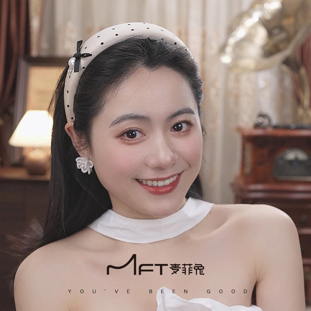 【小清新发箍 】韩版休闲波点小香风蝴蝶结头箍简约复古高颅顶发饰