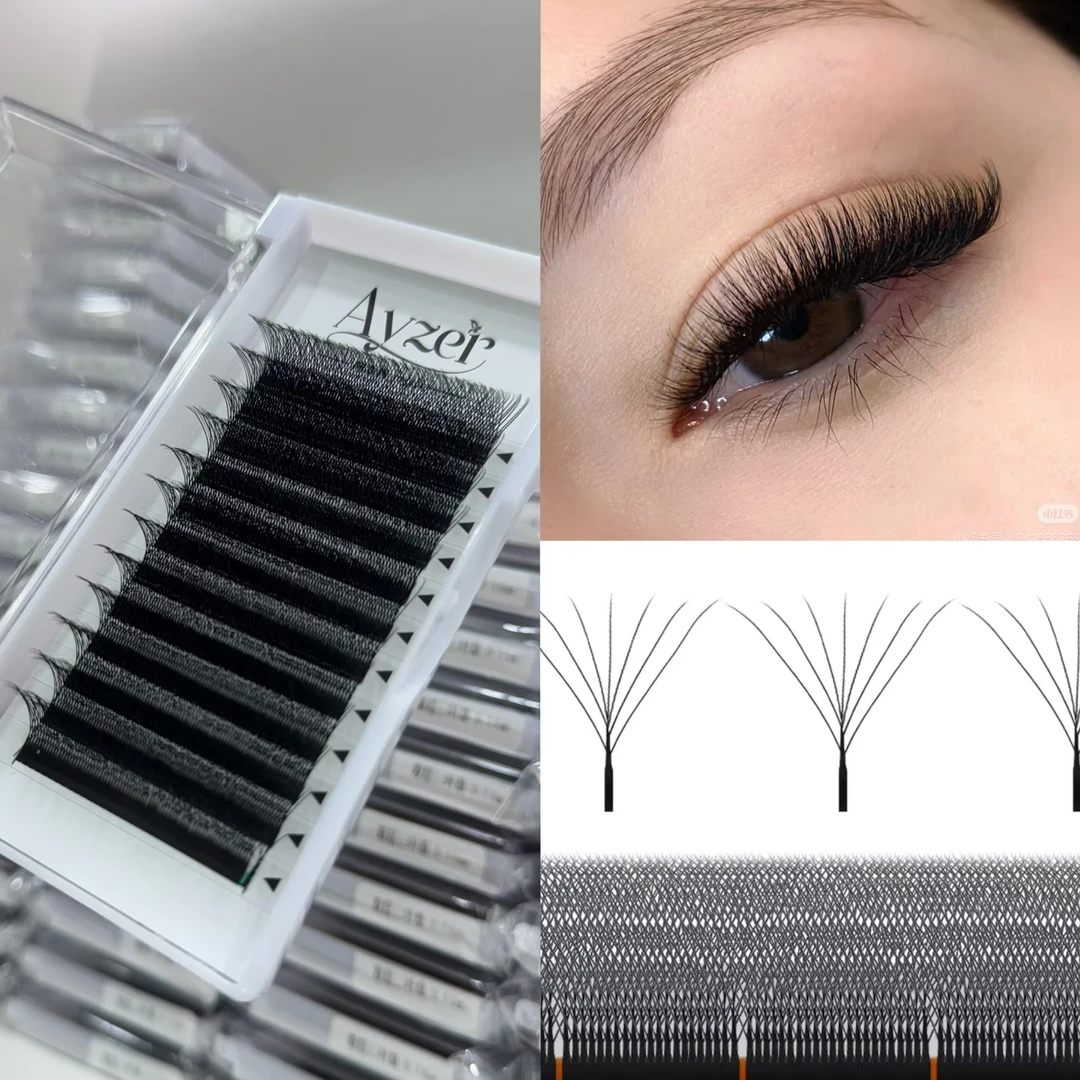 七叶草  D 翘  欧美大花浓密不散根新款睫毛