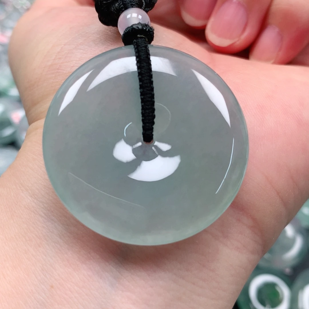 颈饰未镶嵌翡翠天然翡翠
