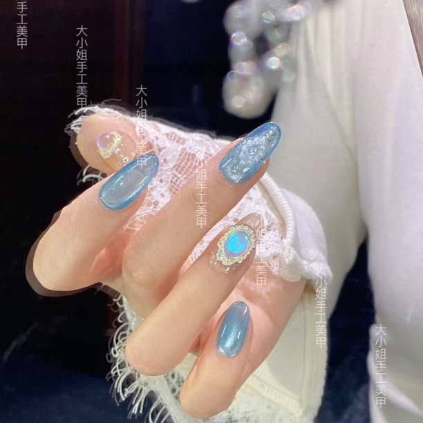 【洱海】385大小姐 高端手工穿戴甲10片