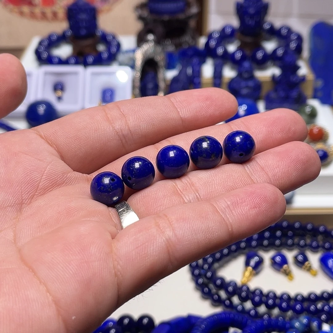 久***麦青金石未镶嵌10mm5颗