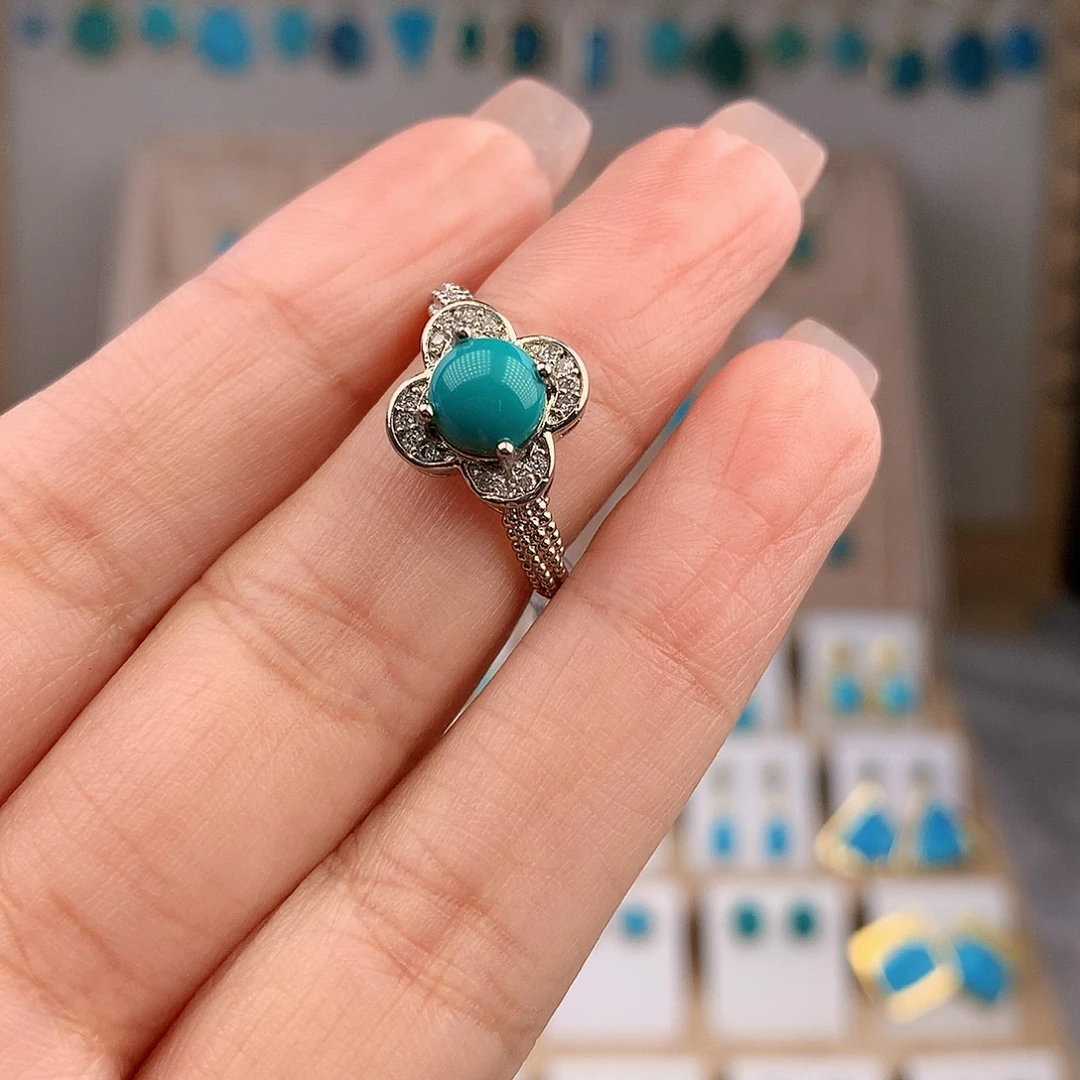 绿松石未镶嵌戒指