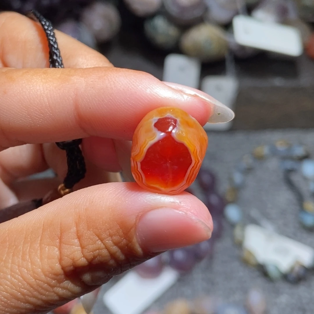 未镶嵌玛瑙/玉髓珠宝半成品