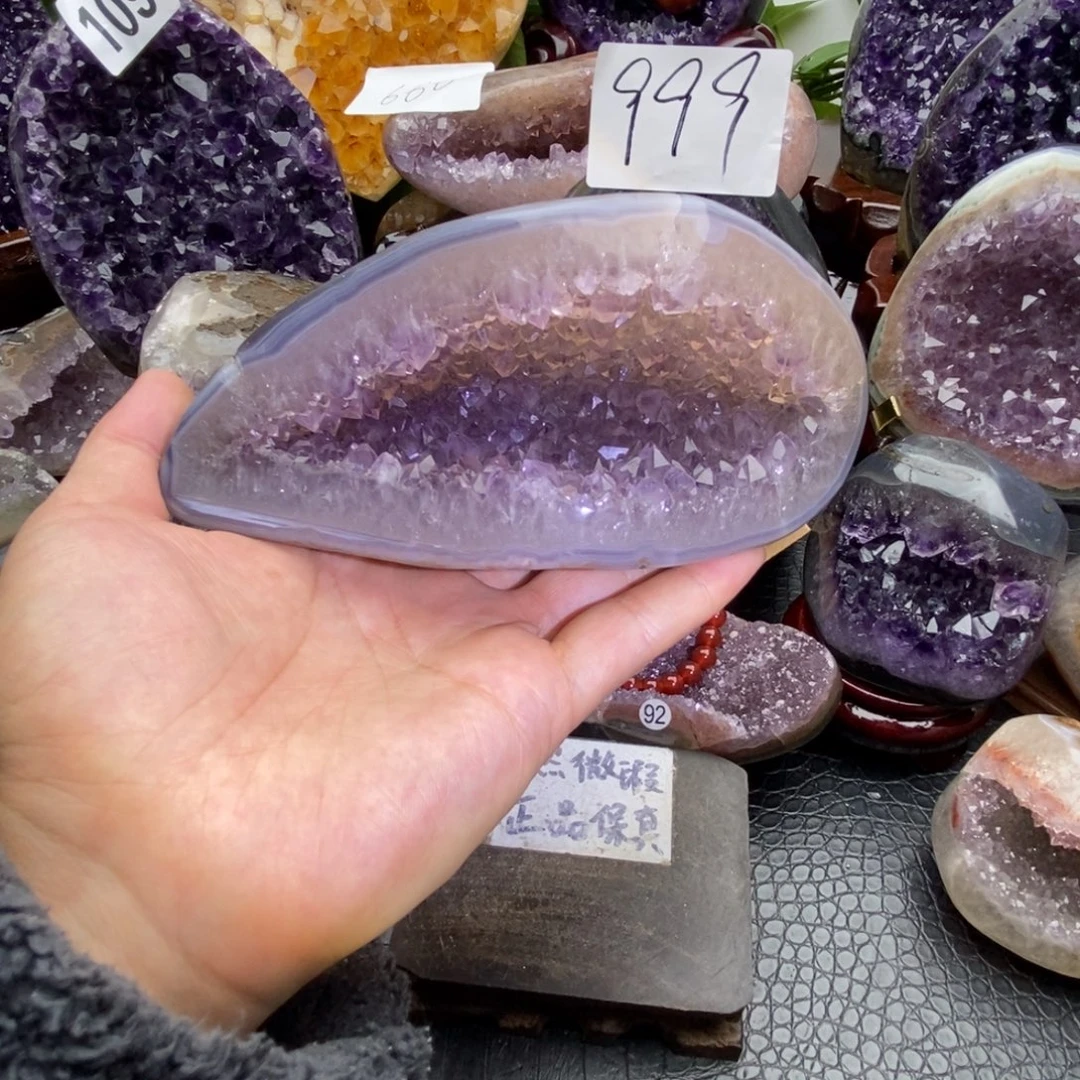 大型摆件（非配饰）紫晶未镶嵌