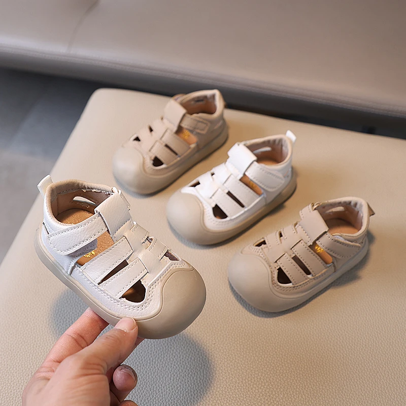 15-26码宝宝凉鞋罗马鞋夏季女童学步鞋软底儿童凉鞋男童沙滩鞋