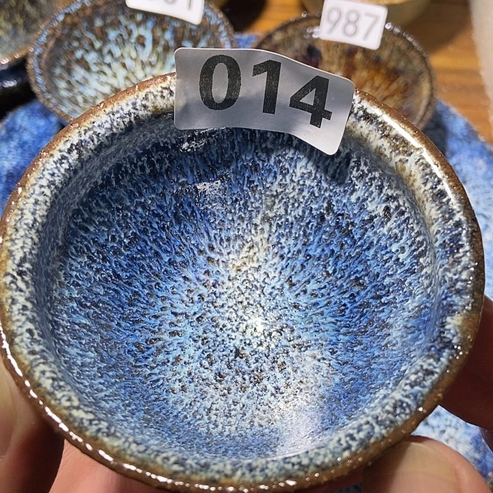 茶盏龙窑柴烧柴烧落灰