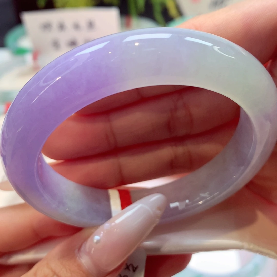 未镶嵌手镯翡翠正圈33号66