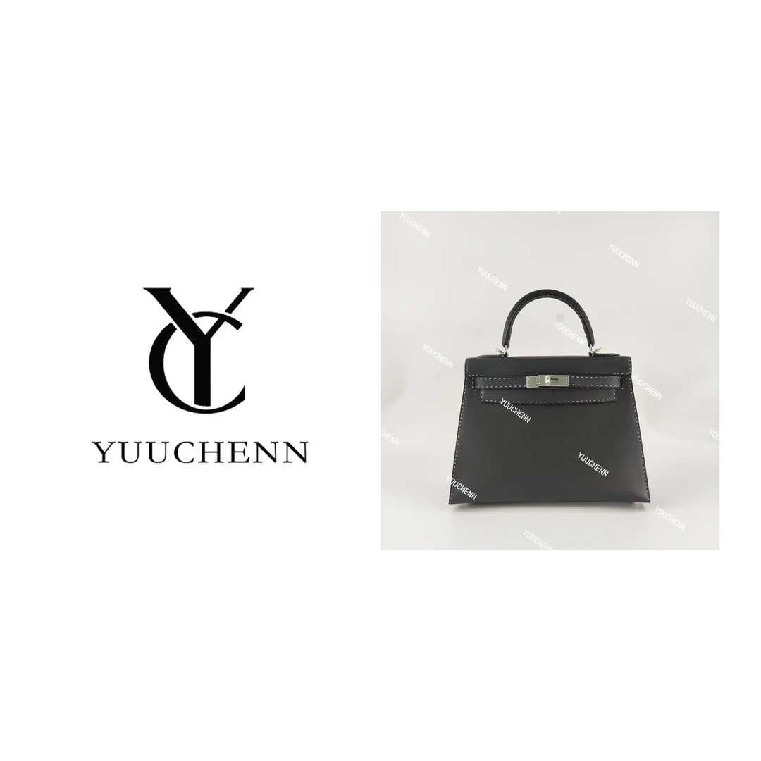 YUUCHENN【手工定制】28cm原创设计高定真皮包 HH4899