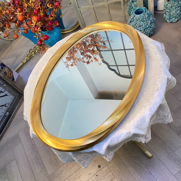 [再购家具]精品轻奢 黄镜子 新疆包邮