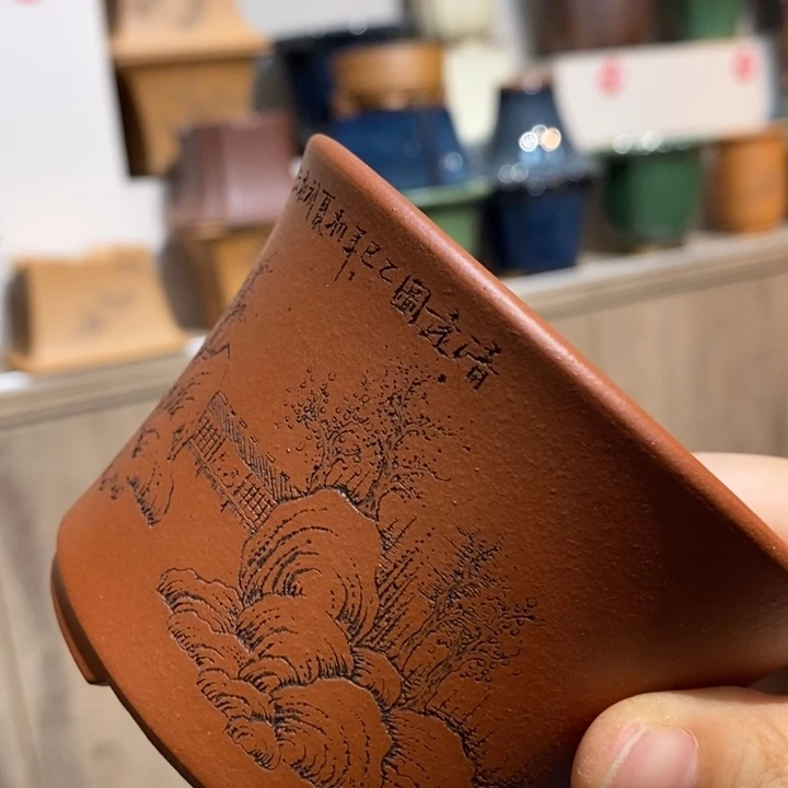 紫砂花盆小*仙福利来啦