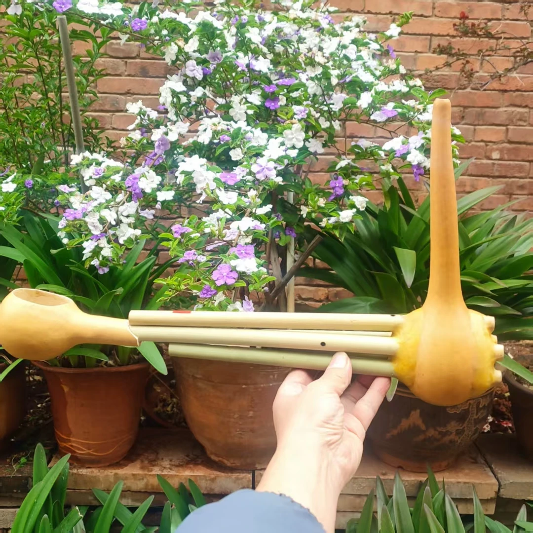 芦笙丽江调一尺二五管铜舌双调打跳用 厂家直销