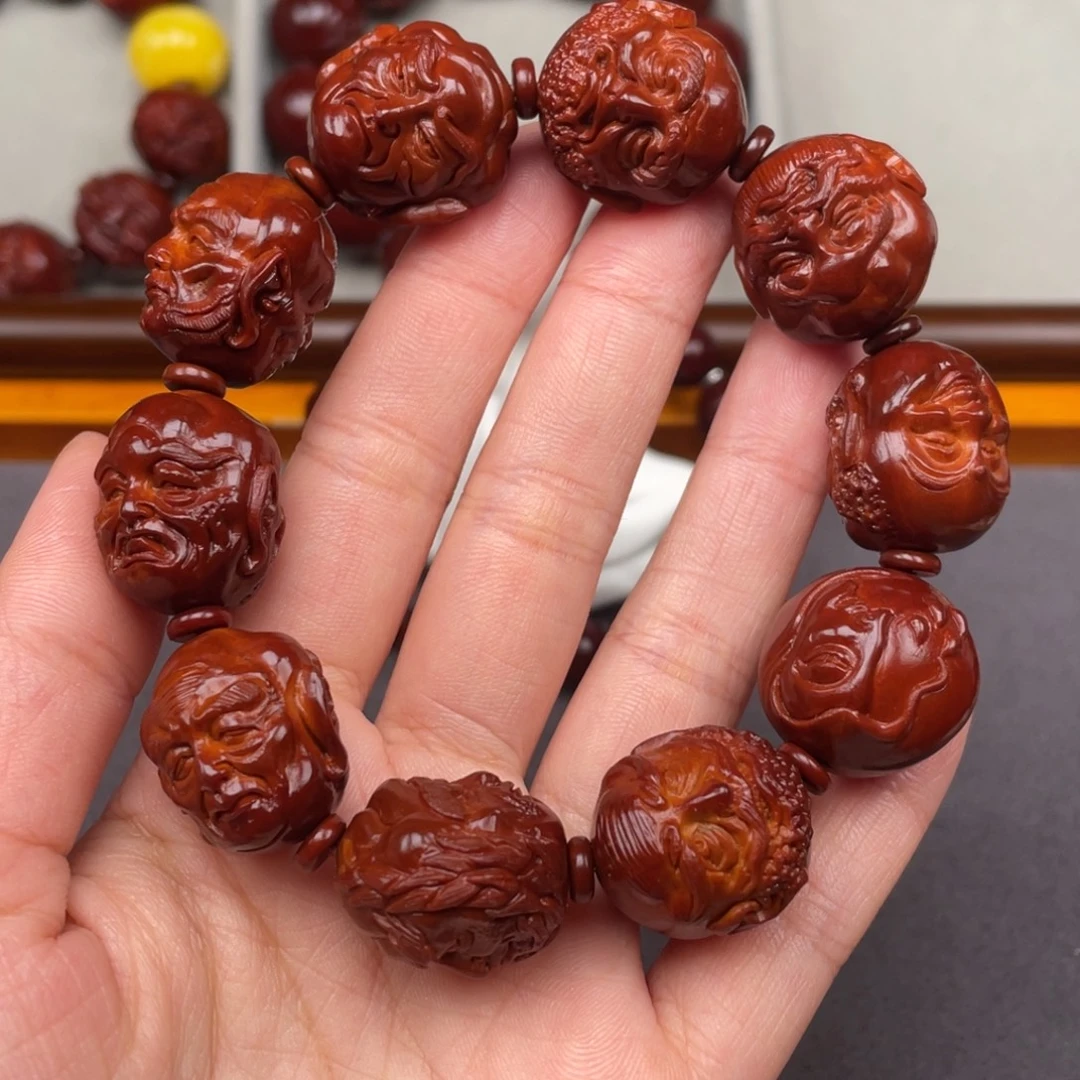 橄榄核手串/手链十八罗汉