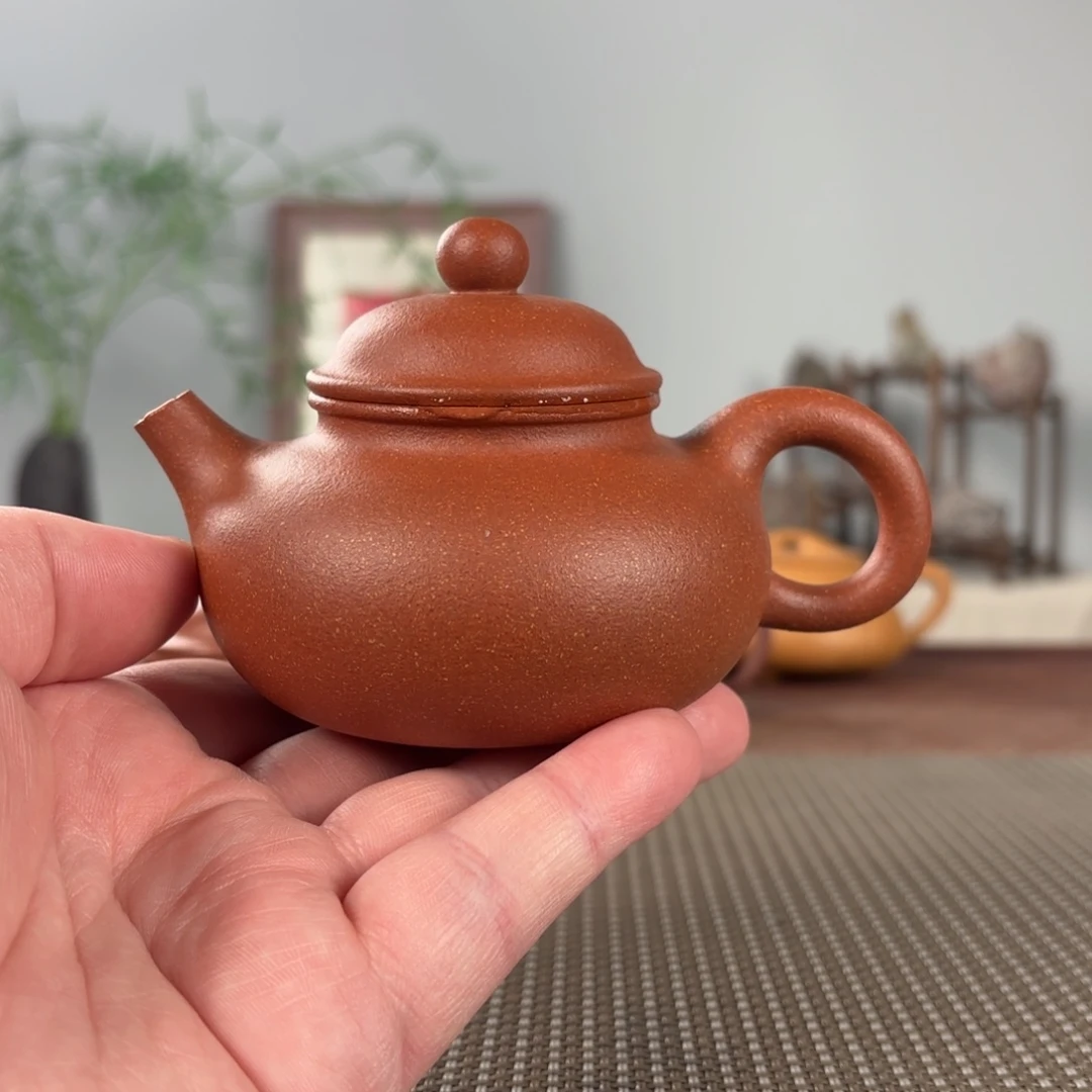 茶壶紫砂黄龙山原矿紫砂壶