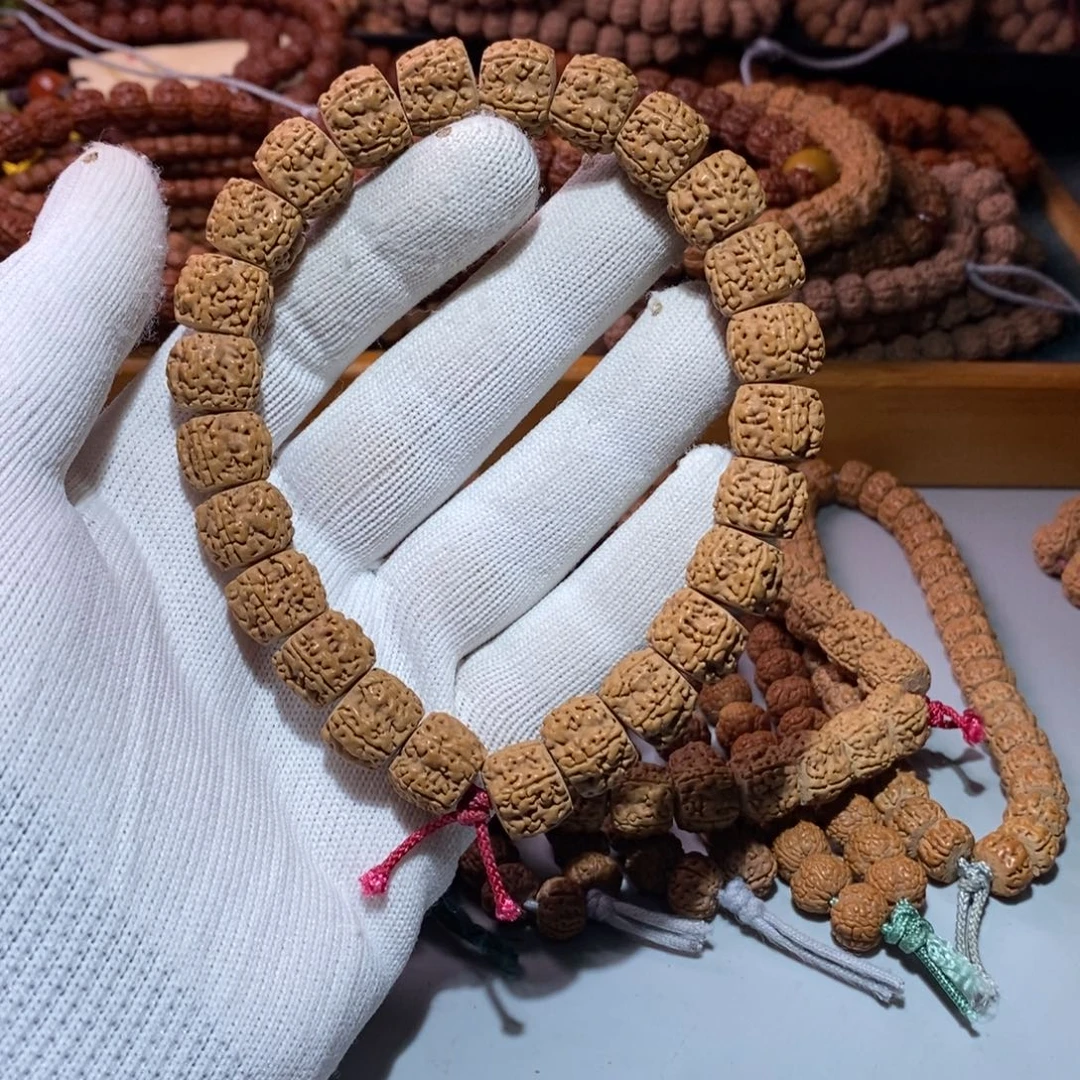 金刚菩提手串13尺寸麦穗盘龙手串