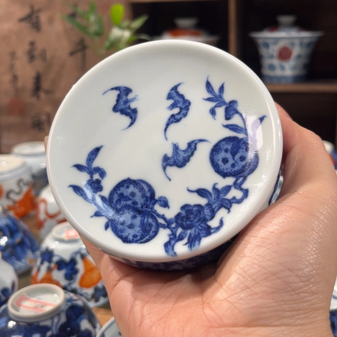 微瑕香插盖置陶瓷