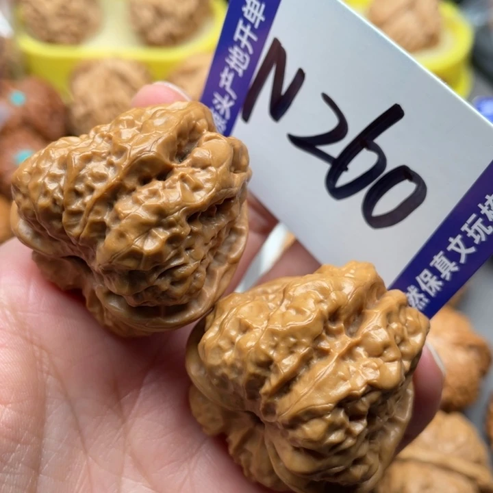 文玩核桃把件蛙蛙38尺