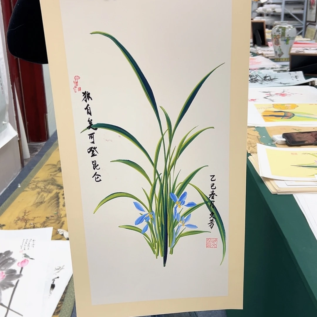 国画宣纸国画纯手绘作品，随机发货