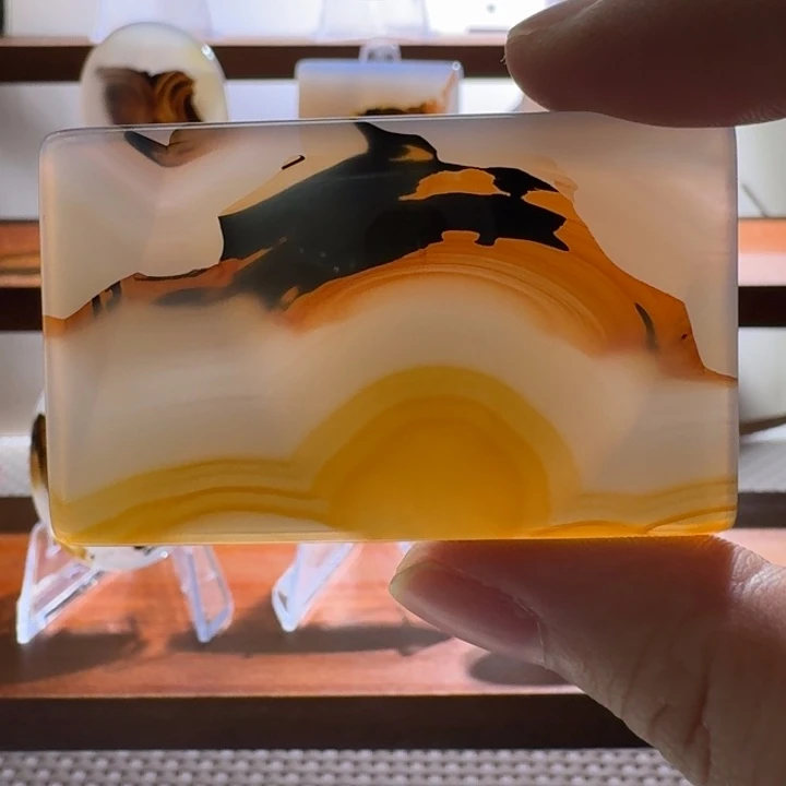 玛瑙/玉髓合金颈饰
