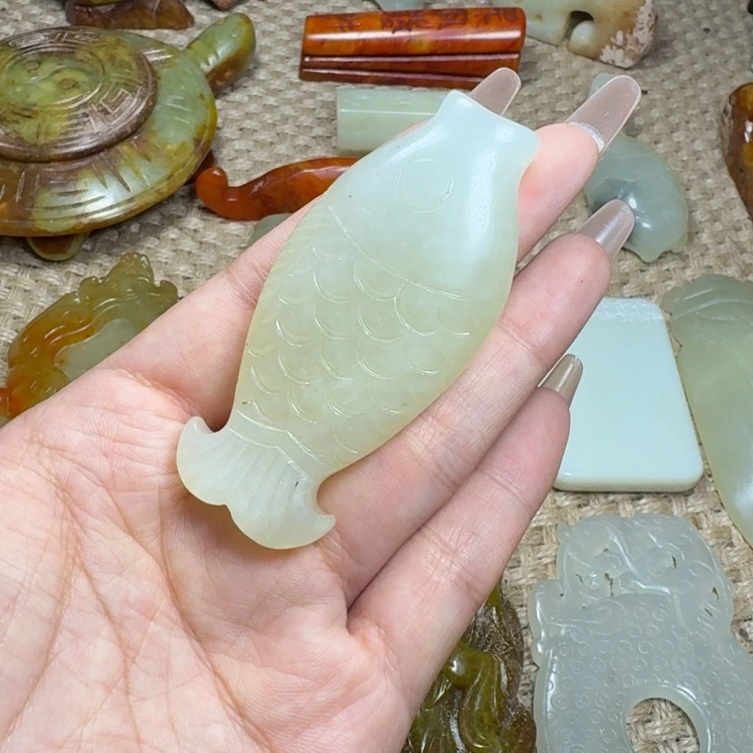 白玉菩提吊坠挂件