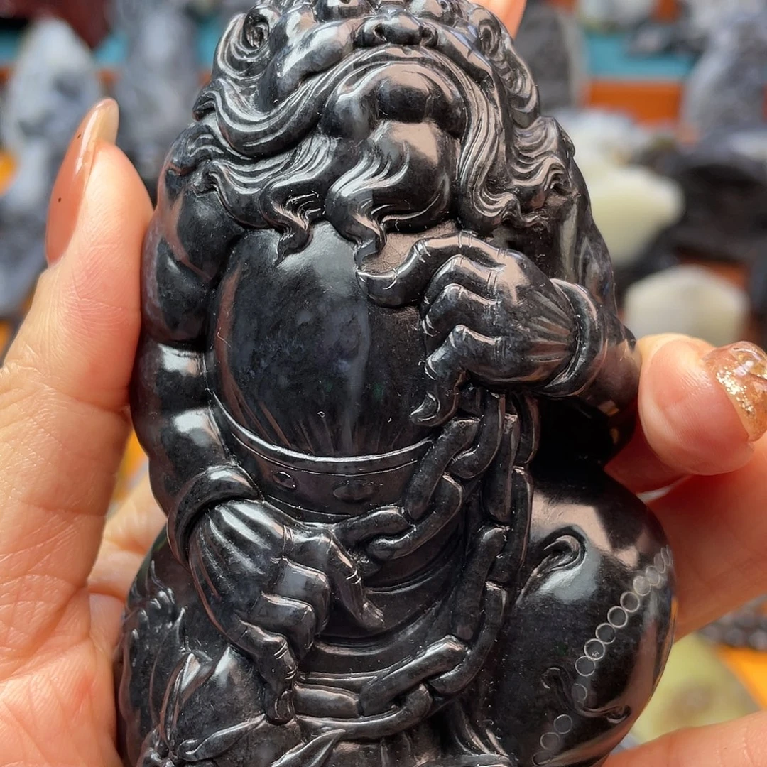 亚***瑟和田玉未镶嵌颈饰