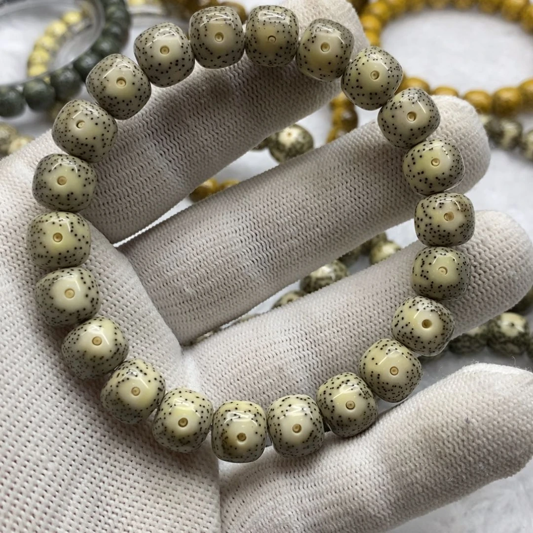 星月菩提手串10.5双留白