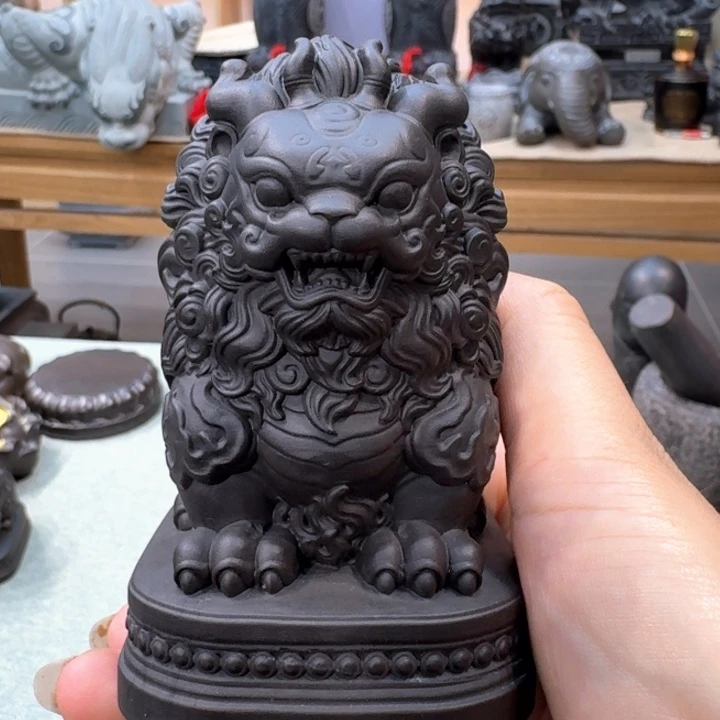 西安石晋錾石雕手工雕刻摆件