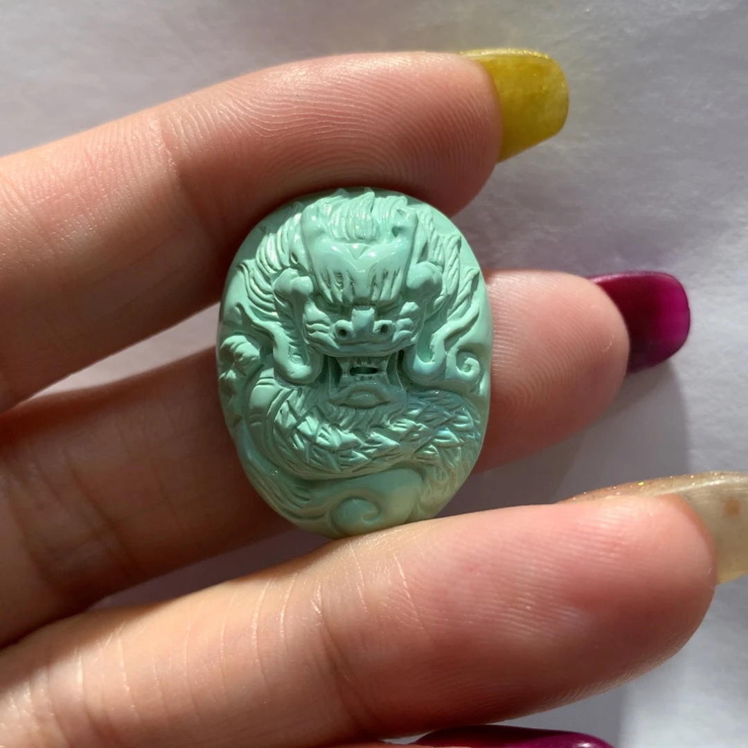 未镶嵌绿松石吊坠