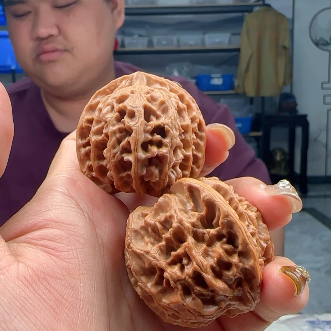 文玩核桃把件41苹果园