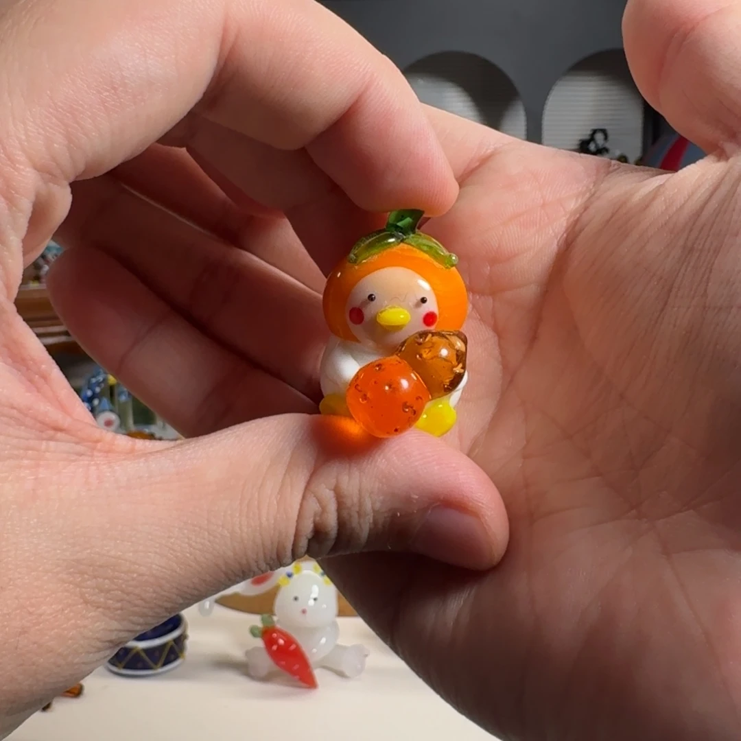 ^***凳琉璃手工艺品好事花生芽