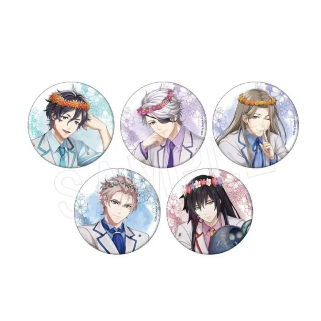 文豪与炼金术师 花环系列 徽章 小卡【散池 盲盒 主播代拆】