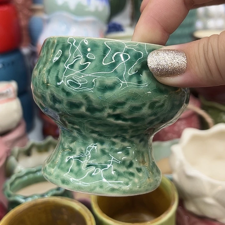 福利品。9.99包邮陶瓷花盆