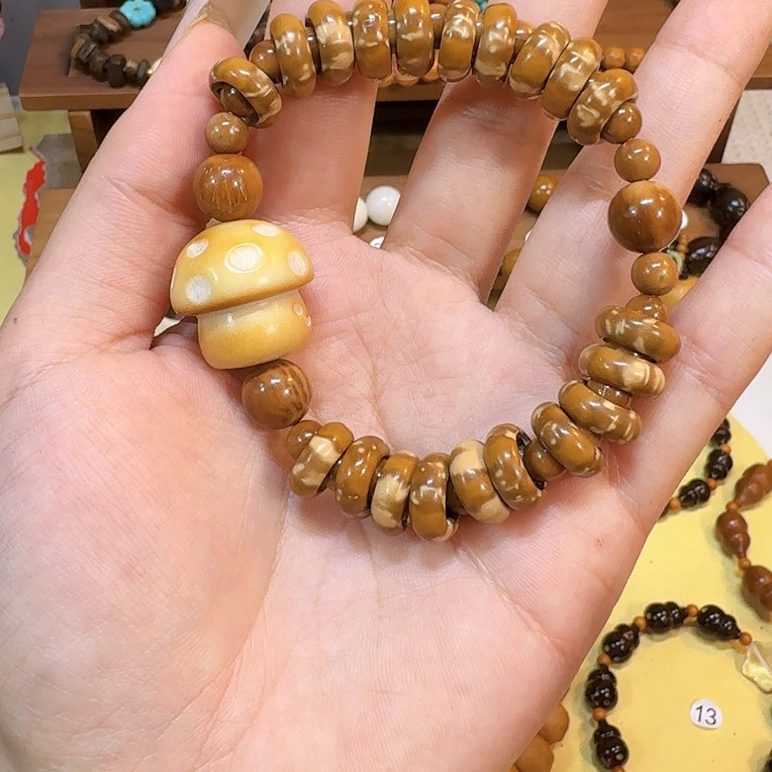 星月菩提手串甜甜圈蘑菇