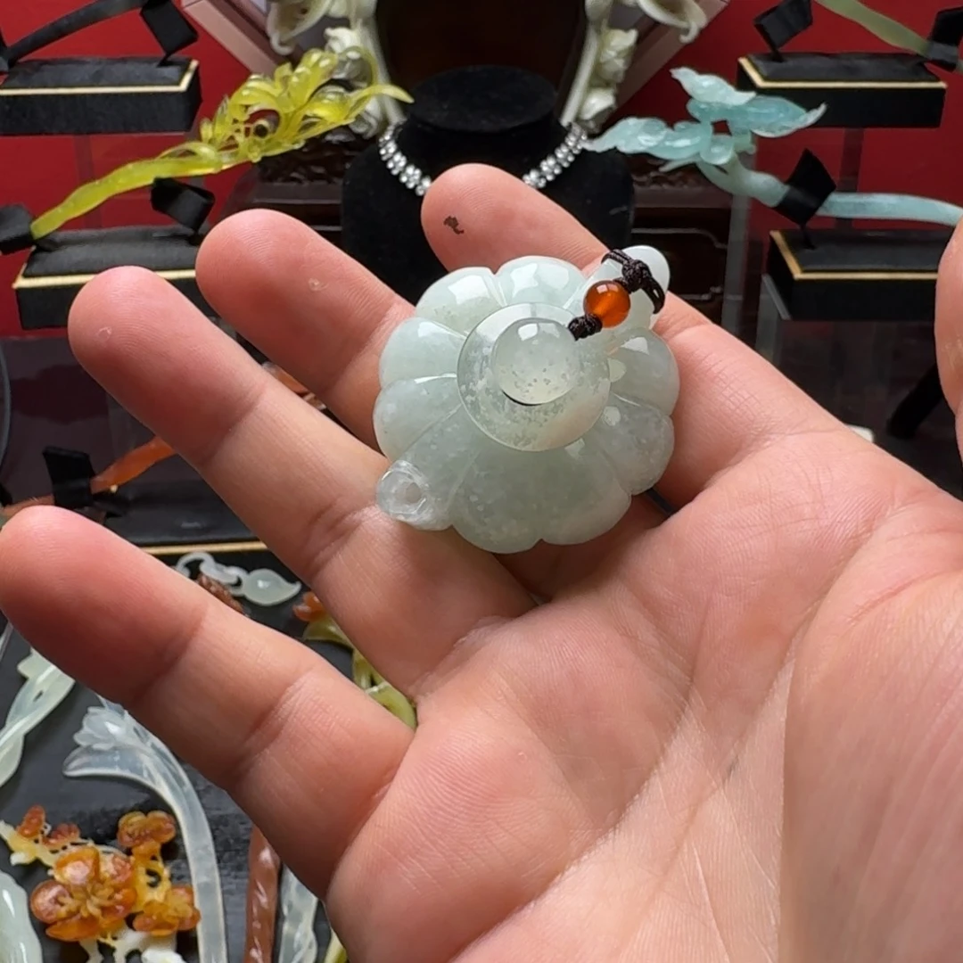 岫玉手把件未镶嵌明君玉簪就是好看