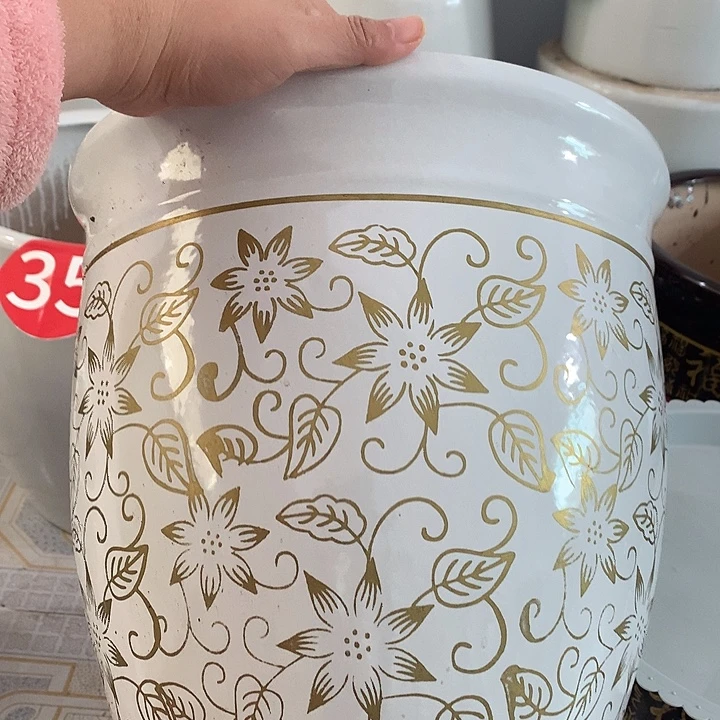 白金花一个高37口径33送托盘默认微瑕