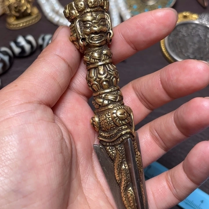 玻璃颈饰藏传喜马拉雅