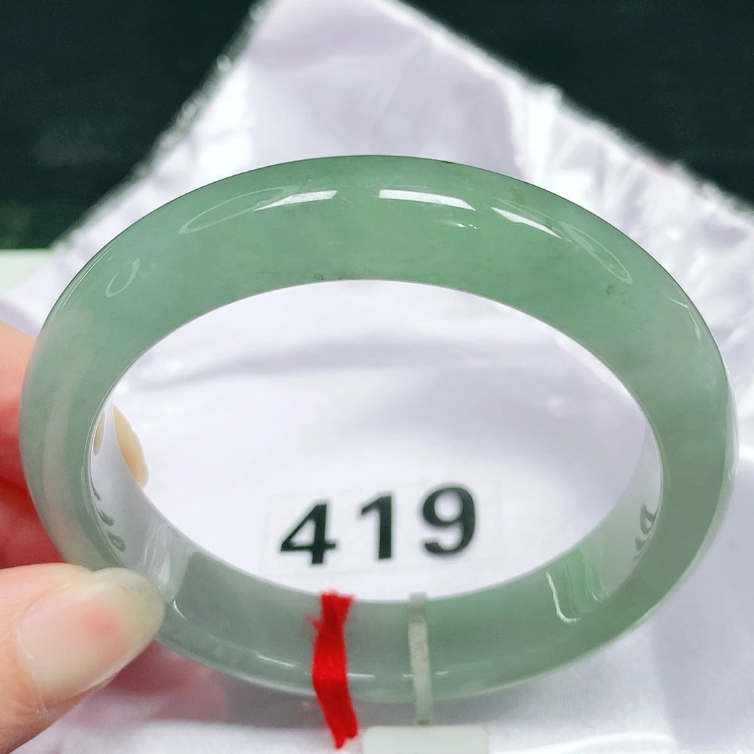 翡翠未镶嵌手镯40 号翡翠手镯