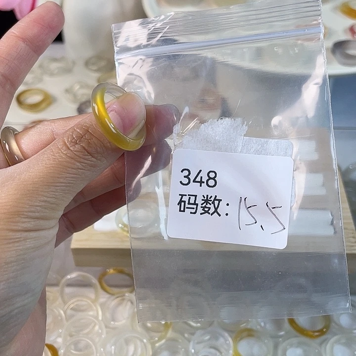 未镶嵌戒指玛瑙/玉髓348
