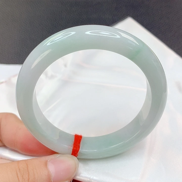 翡翠手镯未镶嵌正圈56 翡翠手镯103
