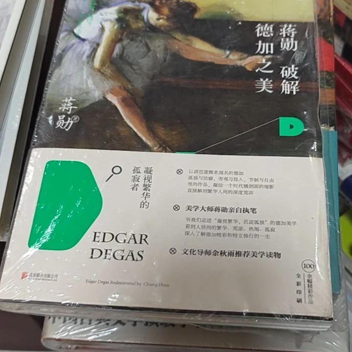 蒋勋破解德加之美平装库存书全新正品