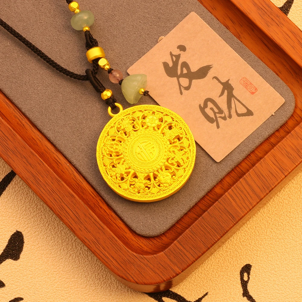 八宝罗盘 毛衣链 红玛瑙手串 古法金珠